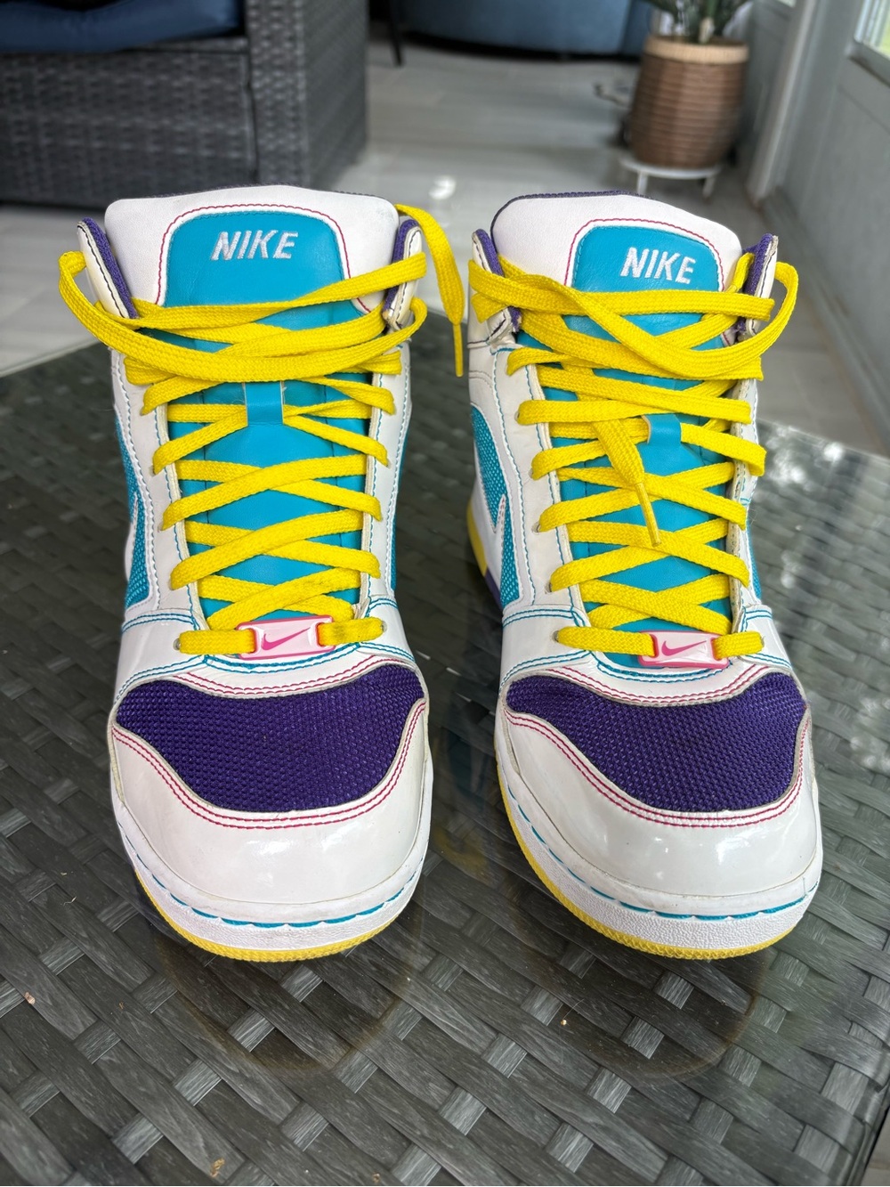 Nike Air Prestige II High Top Sneakers Women’s 8.5 Vintage Y2K